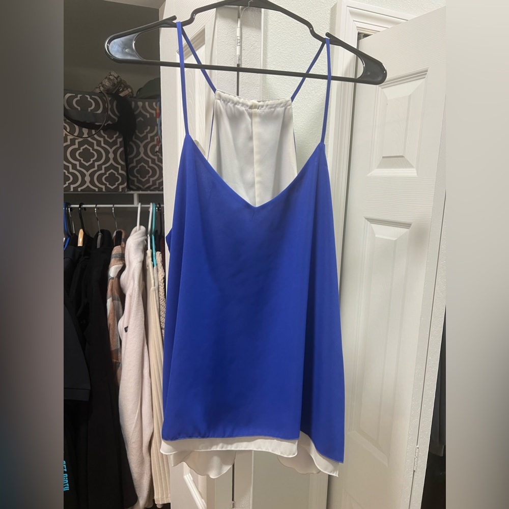 Blue Tank Top (Reversible)